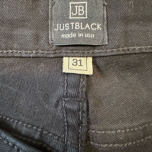 Just Black super skinny basic jeans black super stretch size 31 - Picture 3 of 5